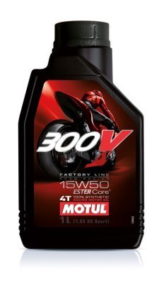 Motul - Motorový olej 300V 4T 15W50, 1L