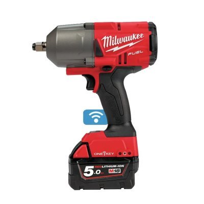 Milwaukee - Rázový uťahovák 18V 1/2" 1356Nm s 2x AKU 5Ah