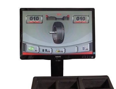 ATH - Vyvažovačka kolies s LCD displejom W62 LCD 2D