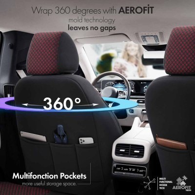 OTOM - Sada autopoťahov OTOM SPORT PLUS 103 BURGUNDY NZ