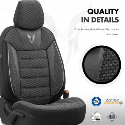 OTOM - Sada autopoťahov OTOM TORO 902 BLACK/SMOKED NZ
