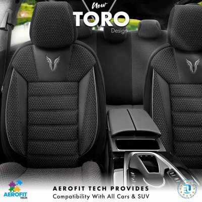 OTOM - Sada autopoťahov OTOM TORO 902 BLACK/SMOKED NZ