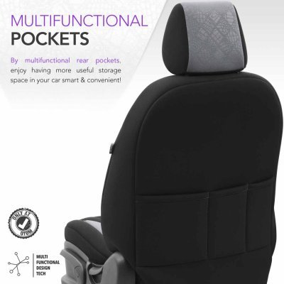 OTOM - Sada autopoťahov OTOM RUBY 1202 GREY/BLACK 3-ZIP