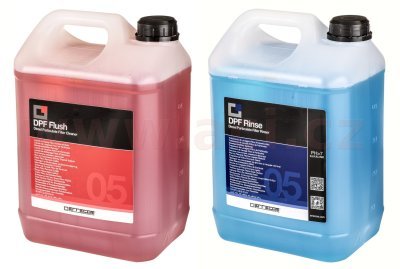 proplachovací sada DPF (proplachovací kapalina, čistící kapalina, tlaková pistole)