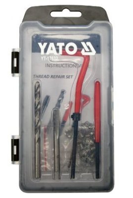 YATO - Súprava na opravu závitov M6x1.0mm 30ks