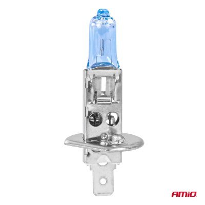AMiO - Halogénová žiarovka H1 12V/55W Super White 1ks blister