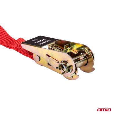 AMiO - Upínacie pásy s račňou 700kg 25mm 4,5m 4ks BELT-03