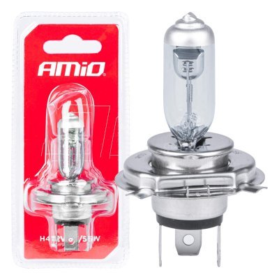 AMiO - Halogénová žiarovka H4 12V 60/55W 1ks blister