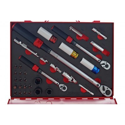 Rooks - Sada momentových kľúčov 1/2", 3/8", 1/4" s príslušenstvom