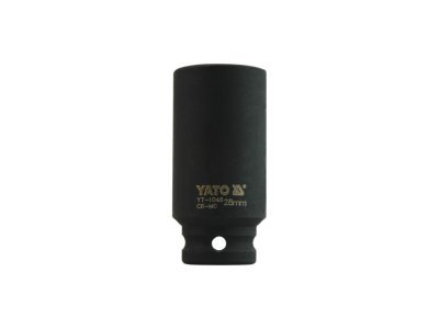 YATO - Rázový nadstavec šesťhraný dlhý 1/2" 28mm