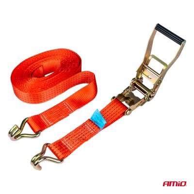 AMiO - Upínací popruh na koleso 3-bodový s račňou 5000kg 50mm 3m
