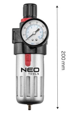 NEO - VYPÚŠŤACÍ FILTER S REDUKCIOU TLAKU 1/2"