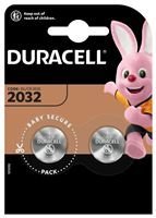 GOMBÍKOVÉ BATÉRIE DURACELL CR2032 3V 2KS