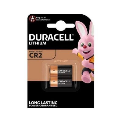 DURACELL ULTRA CR2 LÍTIOVÁ BATÉRIA, 2 KS