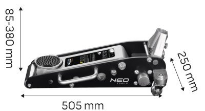 NEO - hydraulický hliníkový zdvihák 1.5t