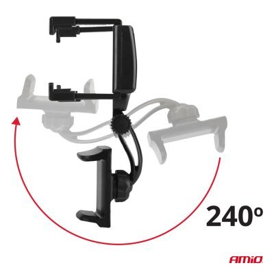 AMiO - Držiak telefónu na spätné zrkadlo HOLD-17