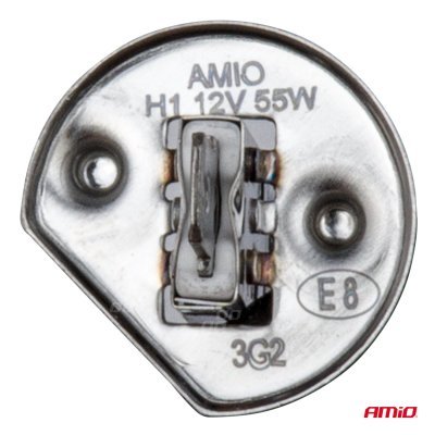AMiO - Halogénová žiarovka H1 12V/55W 1ks blister