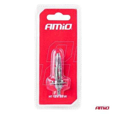 AMiO - Halogénová žiarovka H1 12V/55W 1ks blister