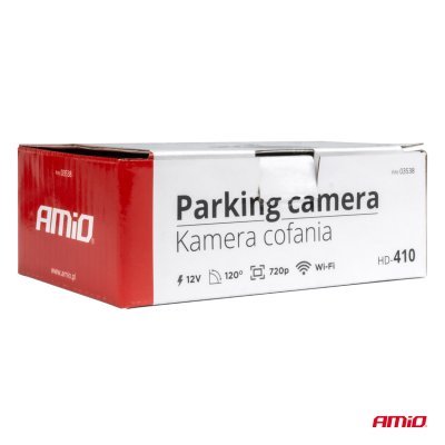 AMiO - Bezdrôtová WIFI cúvacia kamera HD-410 12v 720p