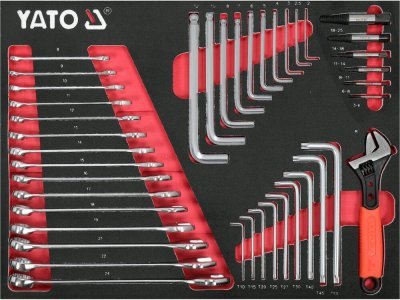 Yato - servisná skriňa s náradím 157ks