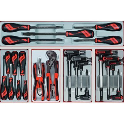 TengTools - Vozík na náradie s vybavením pre nákladné autá 332 prvkov