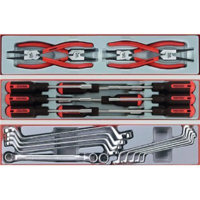 TengTools - Vozík na náradie s vybavením pre nákladné autá 332 prvkov
