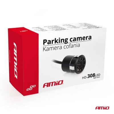 AMiO - Cúvacia kamera HD-308-LED "Nočné videnie" 18 mm