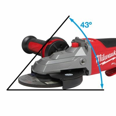 Milwaukee - Plochá uhlová brúska 18V AKU Ø125mm (korpus)