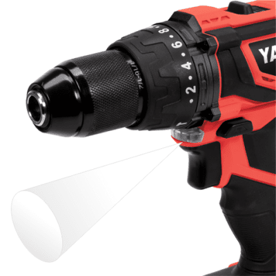Yato - Príklepová vŕtačka/skrutkovač 18V 40Nm s AKU 2Ah