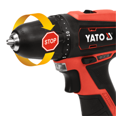 YATO - Skrutkovač 12V s AKU 2Ah