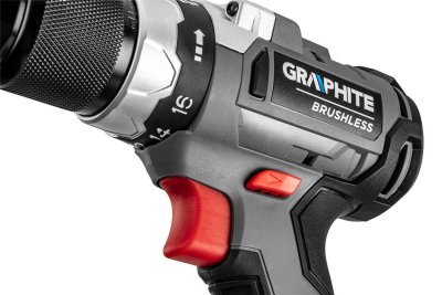 GRAPHITE - bezuhlíkový AKU vŕtací skrutkovač 18V 58Nm (korpus)