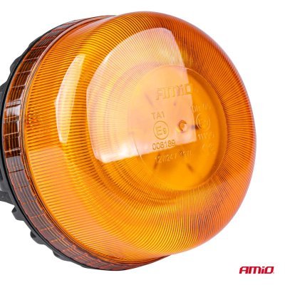 AMiO - Výstražný maják W03SB na jednu skrutku R65 R10 36LED 12/24 V IP56
