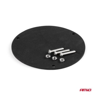 AMiO - Výstražný maják pevný W03B na 3 skrutky R65 R10 36LED 12 / 24V IP56