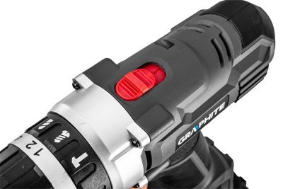 GRAPHITE - bezuhlíkový AKU vŕtací skrutkovač 18V 55Nm (korpus)