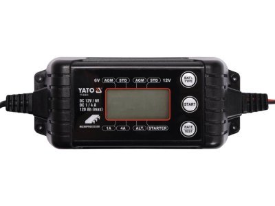 Yato - Nabíjačka 4A 6/12V PB/GEL LCD display