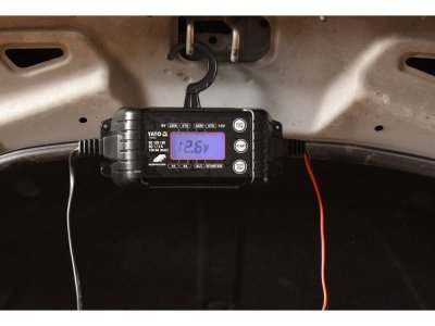 Yato - Nabíjačka 4A 6/12V PB/GEL LCD display