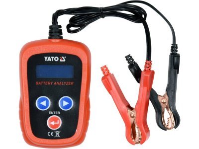Yato - Elektronický tester batérií