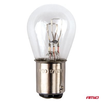 AMiO - Halogénové žiarovky P21/4W 12V BAZ15d 10ks