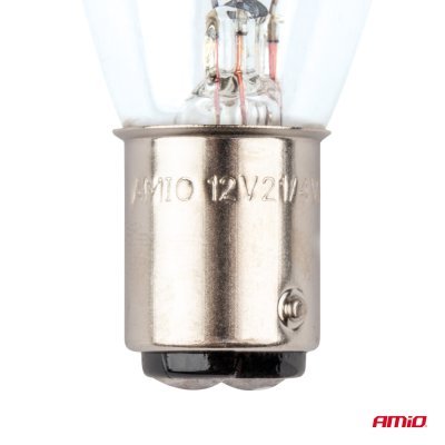 AMiO - Halogénové žiarovky P21/4W 12V BAZ15d 10ks