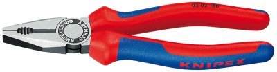 Knipex - kombinované kliešte s máčanou rukoväťou 200mm