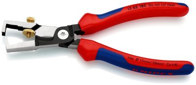 Knipex - Odizolovacie kliešte s nožnicami na káble 180mm