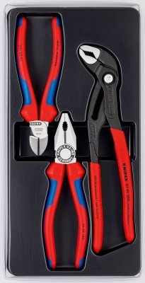 Knipex - Sada klieští v plastovej vložke 3ks