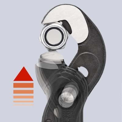 Knipex - kliešte "RAPTOR" na matice a skrutky 250mm