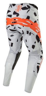 ALPINESTARS - Nohavice TECHSTAR RANTERA, (šedá/oranžová/čierna, veľ. 34)