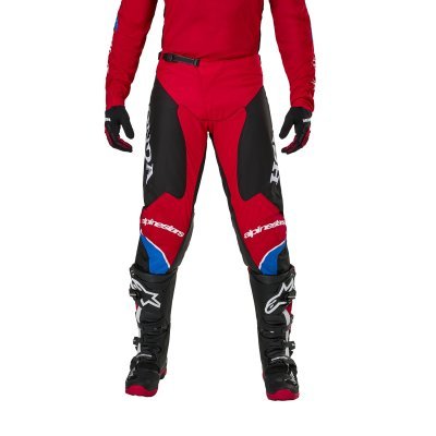 ALPINESTARS - Nohavice ICONIC HONDA kolekcia, (červená/čierna/modrá/biela, veľ. 34)
