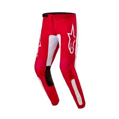ALPINESTARS - Nohavice FLUID LURV, (červená/biela, veľ. 38)