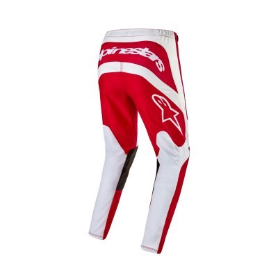 ALPINESTARS - Nohavice FLUID LURV, (červená/biela, veľ. 38)
