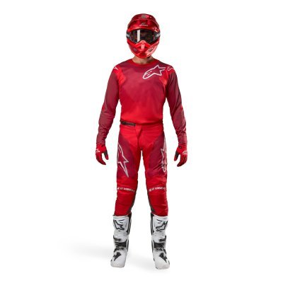 ALPINESTARS - Nohavice HOEN, (červená/karmínová, veľ. 40)