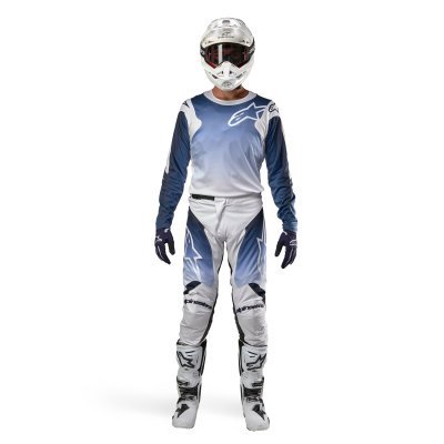 ALPINESTARS - Nohavice HOEN, (biela/modrá, veľ. 40)