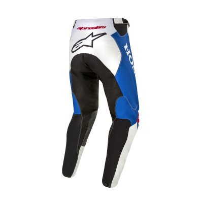 ALPINESTARS - Nohavice ICONIC HONDA kolekcia, (biela/modrá/červená/čierna, veľ. 38)